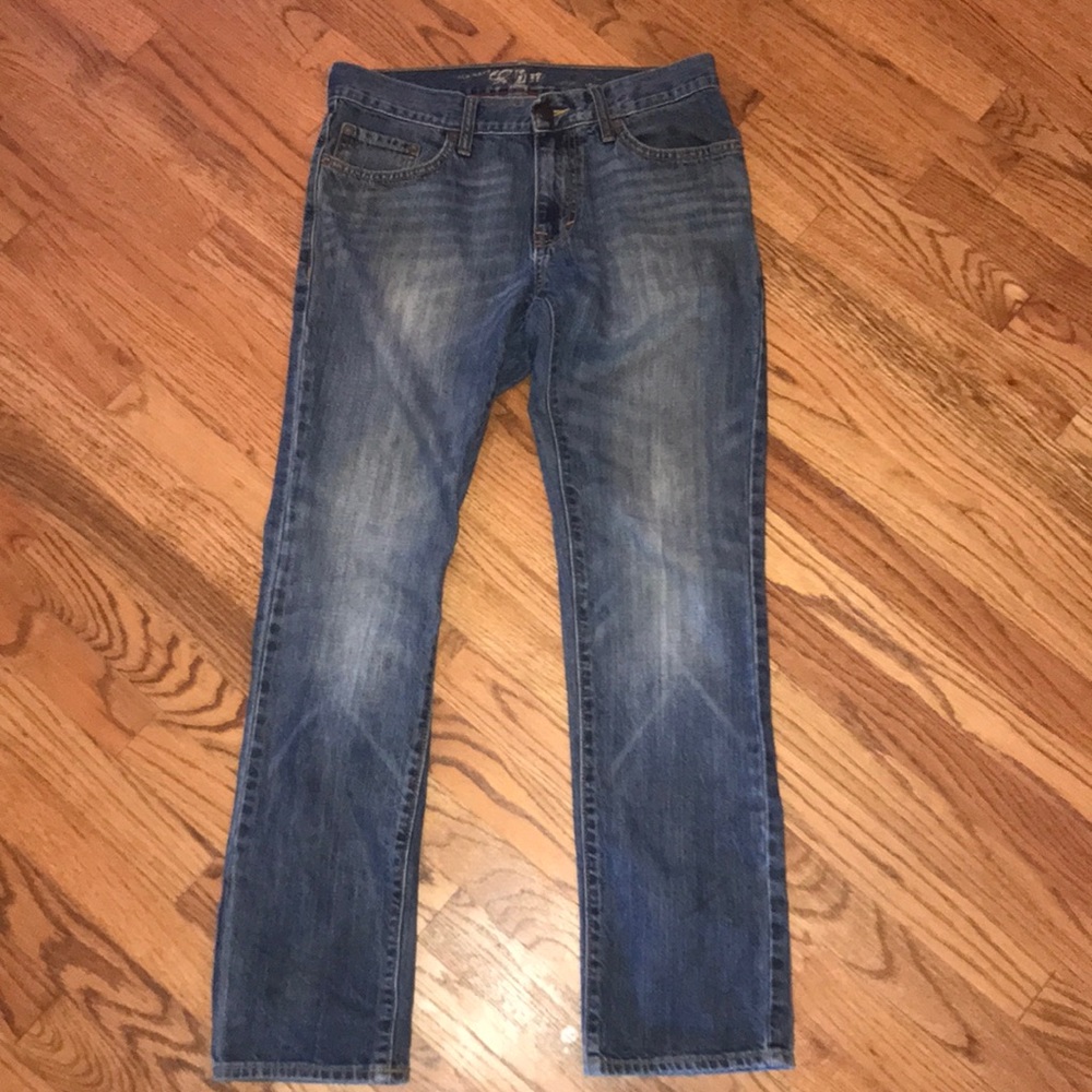 men’s dark wash slim fit jeans
